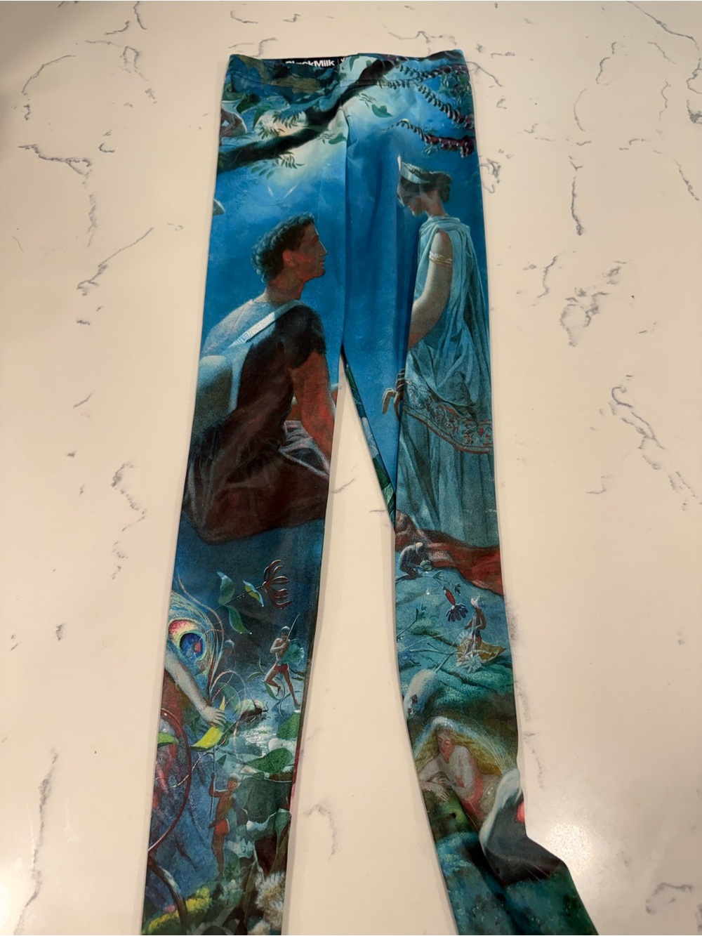 Blackmilk Blue Mythic Art Leggings
